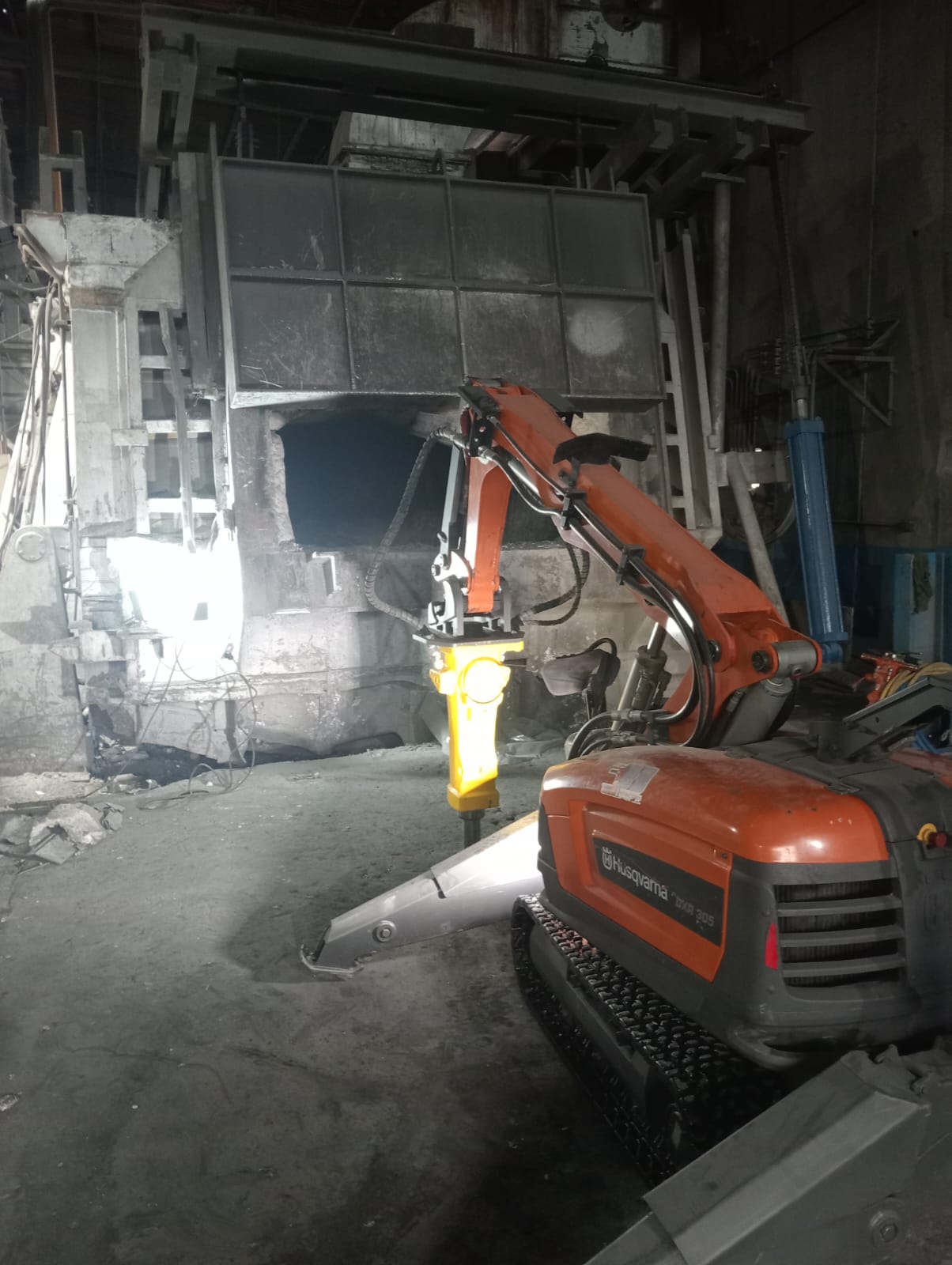 Rehabilitación técnica de refractario