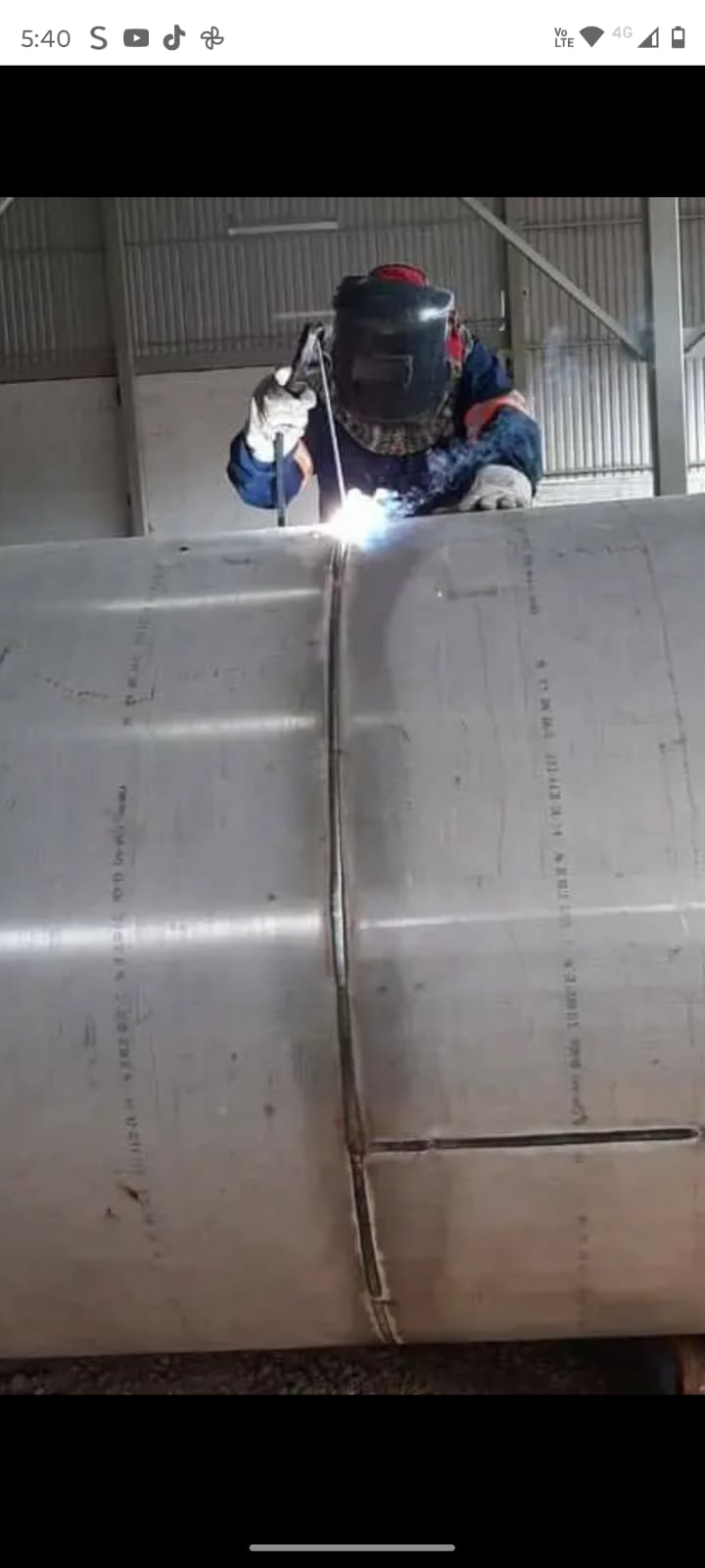 Fabricación de componentes industriales y estructuras metálicas